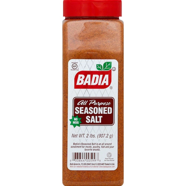 Badia Seasoned Salt 2lbs, PK6 00033844905996 - main